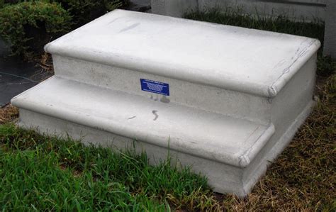 Other precast concrete products from Doty and Sons include parking blocks, sign post blocks, splash blocks, and patio blocks. . Precast concrete steps ace hardware